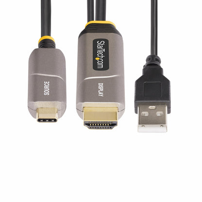 30FT USB-C TO HDMI CABLE ACTIVE OPTICAL CABLE 4K 60HZ