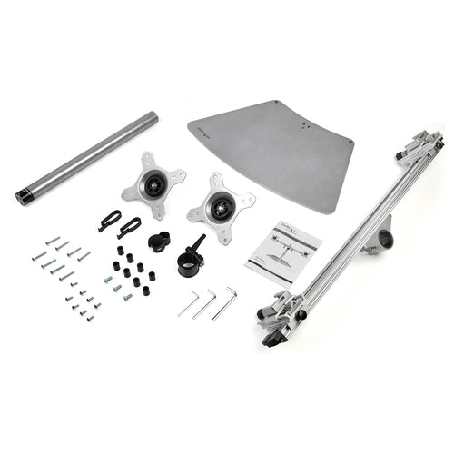 DUAL MONITOR MOUNT DESK STAND ERGONOMIC VESA MOUNT DISPLAY STAND