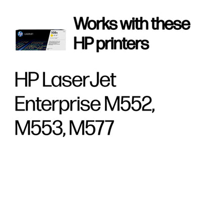 508A YELLOW TONER CARTRIDGE FOR LASERJET