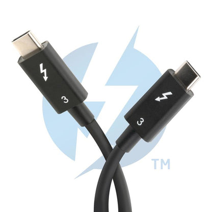 PLUGABLE TBT3-40G80CM TBT3 CABLE 40GBSP  100W CHARGING