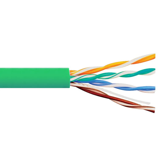 C6 500 UTP SLD CBL 23G 4P CMP- 1K GREEN