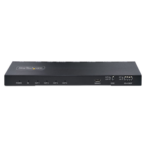 4 PORT HDMI SPLITTER 4K 1 IN 4 OUT UHD SIGNAL VIDEO SPLITTER