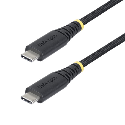 USB-C CABLE USB-IF CERTIFIED 240W PD/SILICONE JACKET/RUGGED (S2CEPR6F-USB-CABLE)