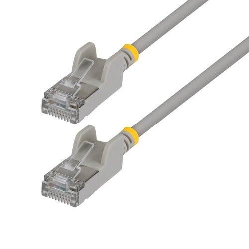 ULTRA SLIM CAT6A CABLE GRAY SLIM RJ45 FTP PATCH CABLE (N6APATSTP34GRS-1FT)