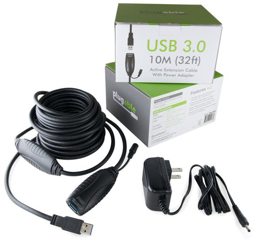 PLUGABLE USB3-10M-D 10M USB 3.0 ACTIVE EXTENSION CABLE