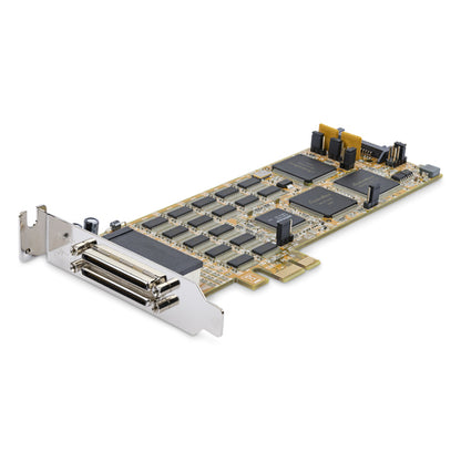 16 PORT PCI EXPRESS SERIAL CARD LOW PROFILE DB9 RS232 PCIE CARD