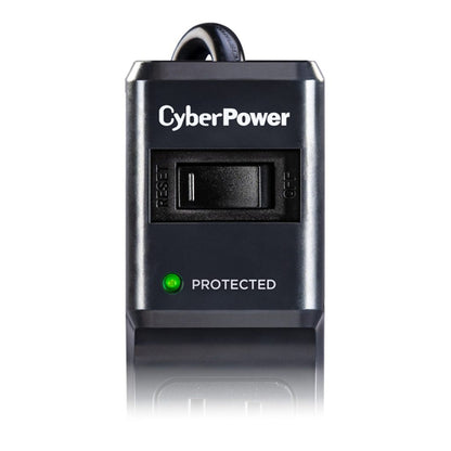 CYBERPOWER CSP604UC SURGE 1500J 4 CORD USB-AC BLACK