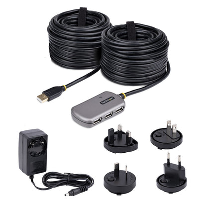 USB EXTENDER HUB 24M - USB 2.0 EXTENSION CABLE W/ USB HUB