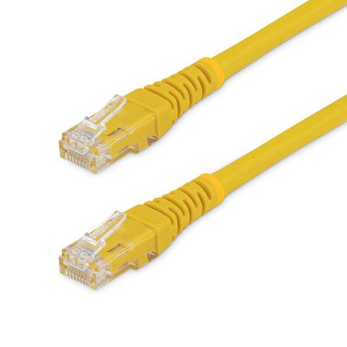 25FT YELLOW CAT6 ETHERNET CABLE RJ45 UTP PATCH CABLE GIGABIT LAN