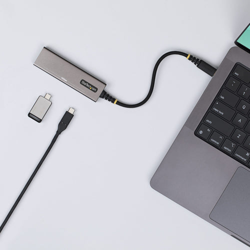 4-PORT USB-C HUB 10GBPS - 100W PD CHARGING 4X USB-C PORTS