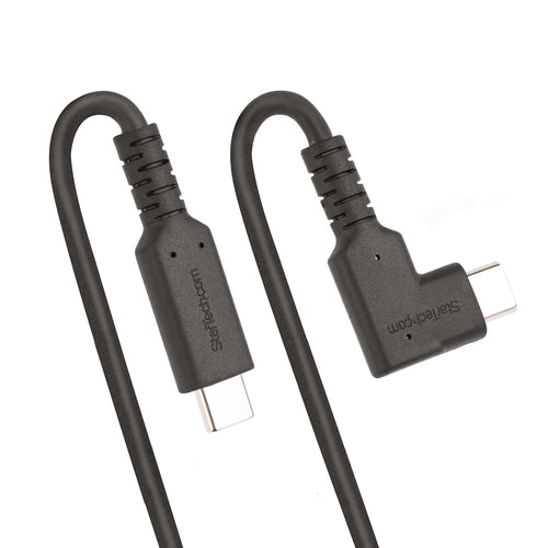 RUGGED RIGHT ANGLE USB-C CABLE USB C TO C CABLE - 90 DEGREES