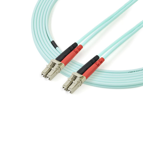 5M MULTIMODE FIBER OPTIC CABLE OM3 LC/LC 50/125 LSZH FIBER CABLE