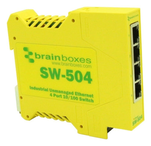 INDUSTRIAL ETH 4PORT SWITCH - 22 F+176 DEG F GALVANIC ISOLATION