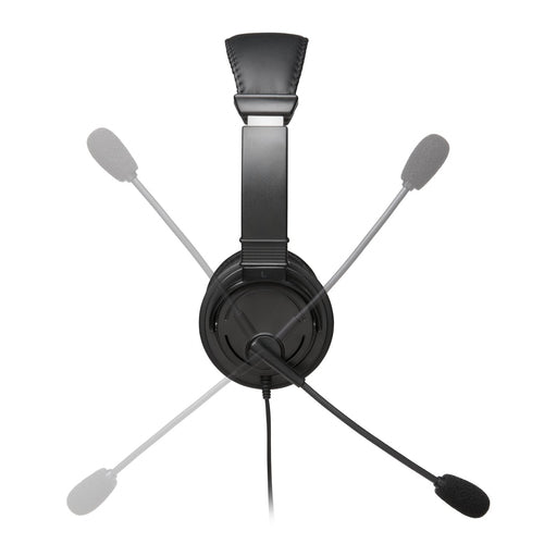 HI-FI HEADPHONES WITH MIC 6FT CABLE