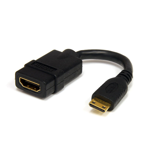 5IN MINI HDMI TO HDMI ADAPTER UHD 4K 30HZ HDMI CONVERTER M/F