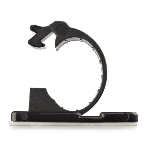 100 ADHESIVE CABLE MANAGEMENT CLIPS COMPUTER/NETWORK CORD HOLDER