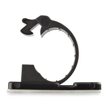 100 ADHESIVE CABLE MANAGEMENT CLIPS COMPUTER/NETWORK CORD HOLDER