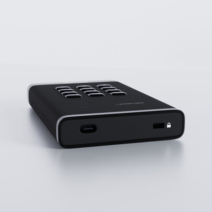 ISTORAGE DISKASHUR3 HDD-PIN-BLK 2TB HARDWARE ENCRYPTED HDD