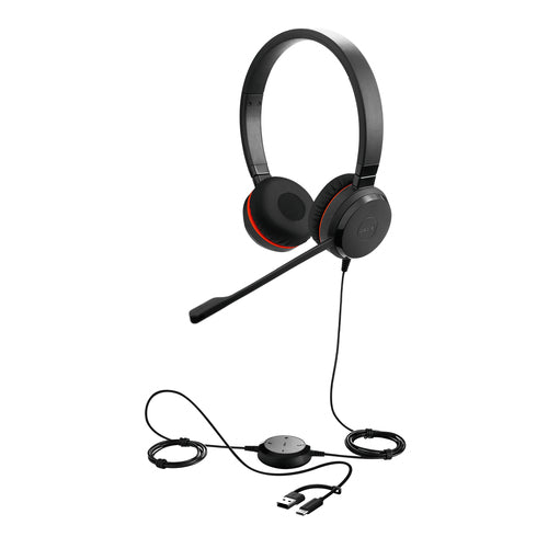 JABRA EVOLVE 30 II USB C/A STEREO MS