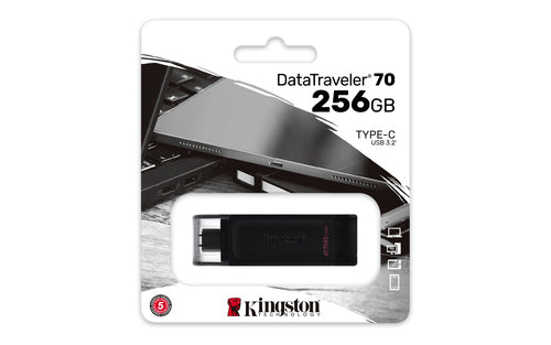 256GB DATATRAVELER 70 USB-C 3.2 GEN 1 (DT70/256GB)