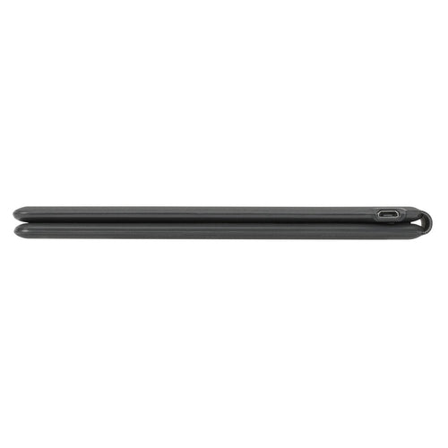 FOLDABLE ERGONOMIC KEYB WITH ANTIMICROBIAL DEFENSEGUARD BLK
