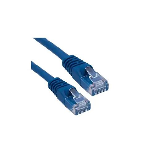CAT6 PATCH CORD BOOTED 1' BLUE