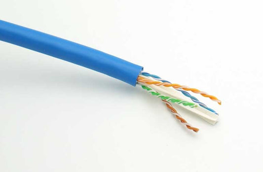 CAT6A PLENUM BLUE 6A04UPBL2