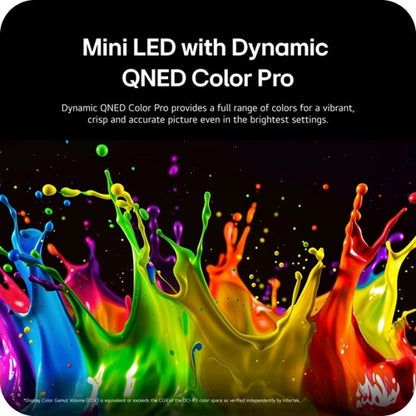 65IN QNED EVO DYNAMIC QNED COLOR PRO MINILED A8 AI PROCESSOR (65QNED84BUA)