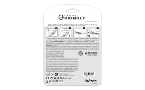 16GB USB-C IRONKEY KEYPAD 200C FIPS 140-3 LVL 3 (PENDING) AES-256