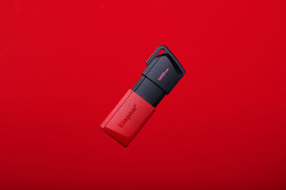 128GB USB3.2 GEN1 DATATRAVELER EXODIA M BLACK+ RED (DTXM/128GB)