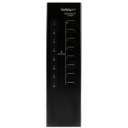 8 PORT CHARGING STATION STRIP FOR MULTIPLE DEVICES USB CHARGE HUB