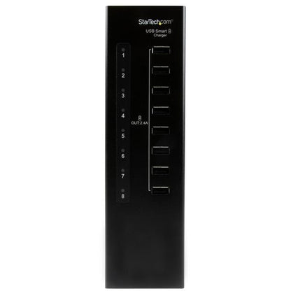 8 PORT CHARGING STATION STRIP FOR MULTIPLE DEVICES USB CHARGE HUB