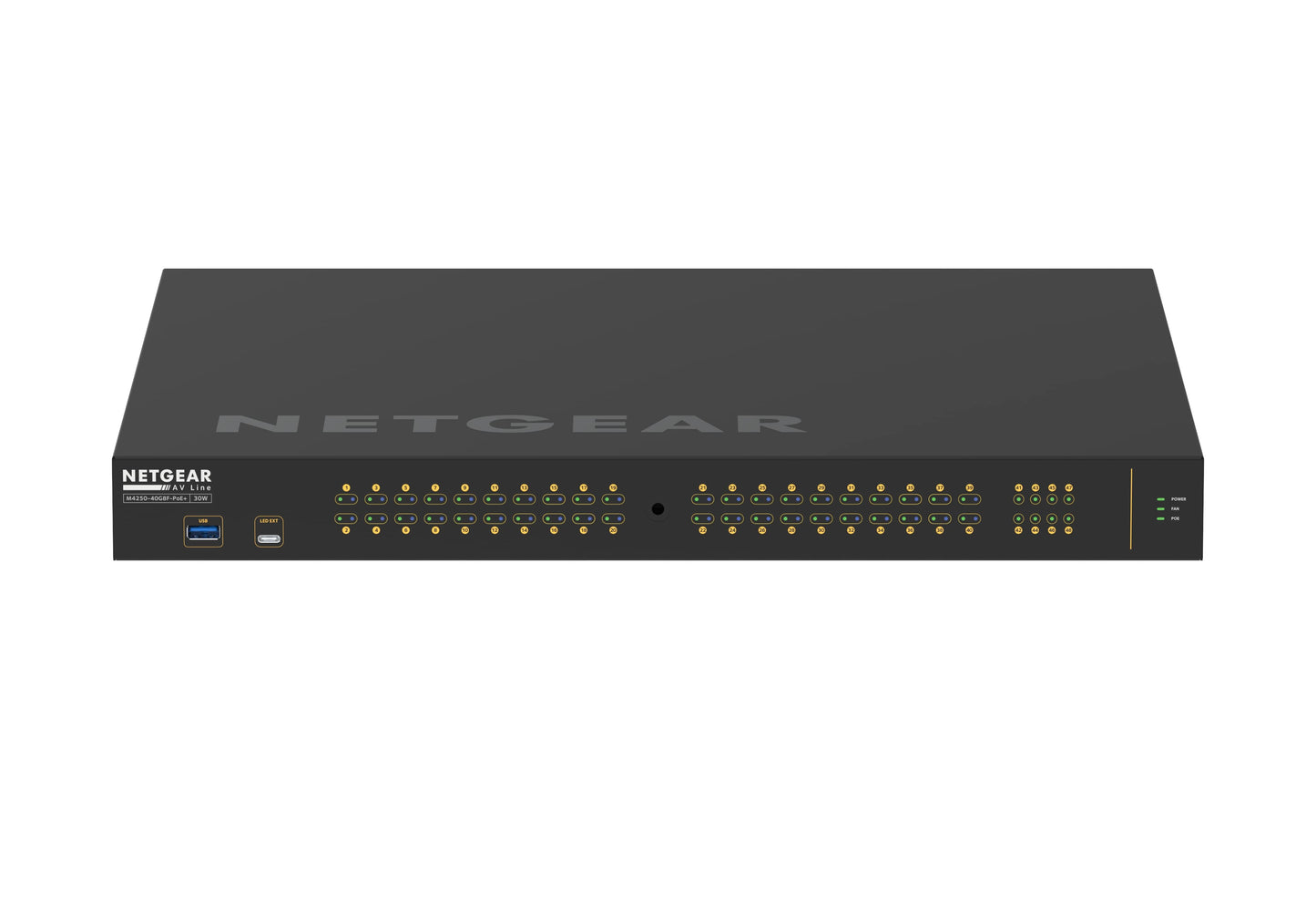 M4250 40G8F POE plus MNGD SW