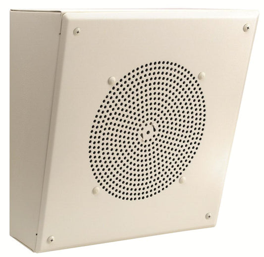 Angled Front Amplified Metal Box Speaker