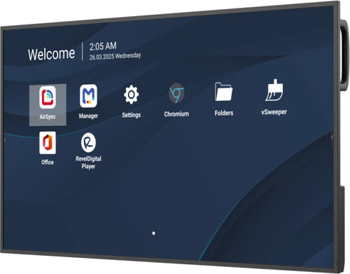 43IN 4K COMMERCIAL DISPLAY 500NITS 5000:1 8GB RAM/32GB STORAGE