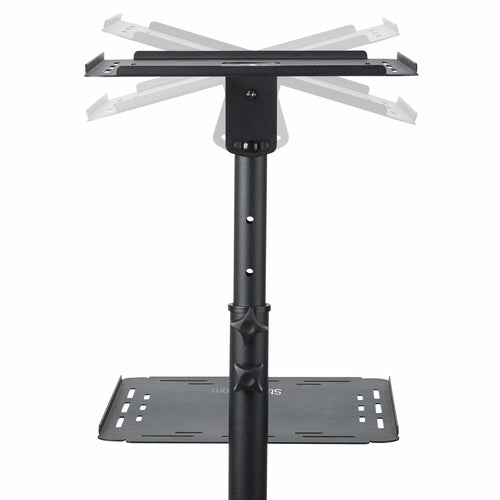 PROJECTOR AND LAPTOP STAND CART MOBILE PORTABLE PROJECTOR STAND