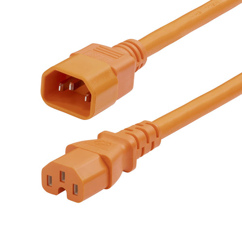 6FT HEAVY DUTY PDU POWER CORD IEC 60320 C14 TO C15 15A 250V (8915-460Q-POWER-CORD)