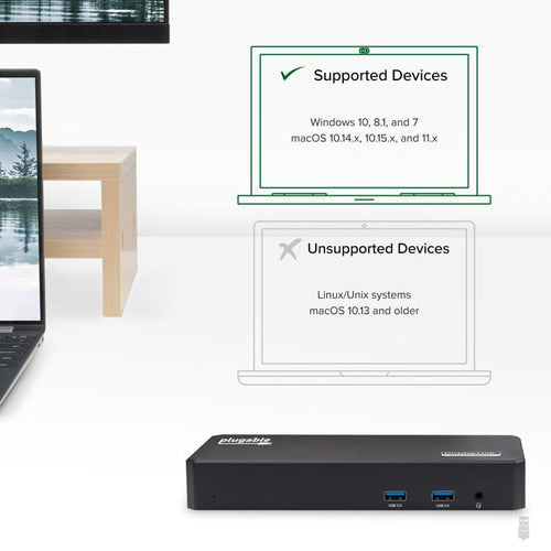 PLUGABLE UD-3900PDZ USB C TRIPLE DISPLAY DOCK W/ PD