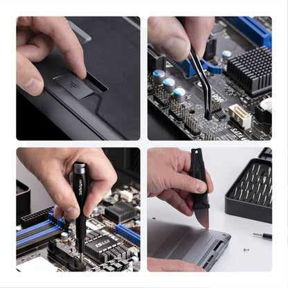40-PIECE COMPUTER REPAIR SET - 30-BIT PRECISION SCREWDRIVER KIT