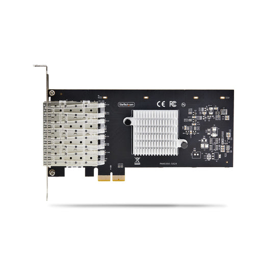 4-PORT GBE SFP NETWORK CARD FIBER OPTIC GIGABIT NIC/CONTROLLER