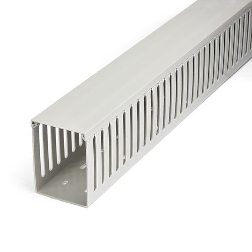 SLOTTED CABLE RACEWAY W/ COVER OPEN SLOT CABLE MANAGEMENT DUCT