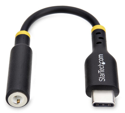 USB-C AUDIO ADAPTER TO 3.5MM TRRS HEADPHONE JACK - TYPE-C DONGLE