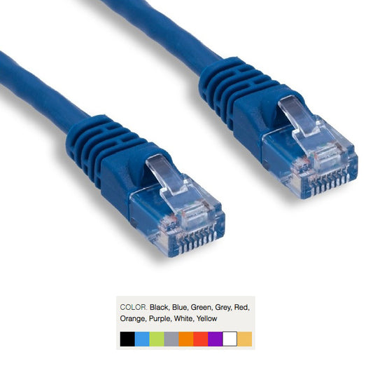 CAT6 PATCH CORD BOOTED 3'  RED