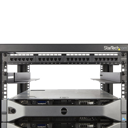 UNIVERSAL SERVER RACK RAILS 1U ADJUSTABLE NETWORK RACK MOUNT RAILS