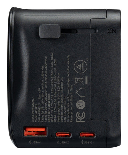 20W WORLD TRAVEL ADAPTER