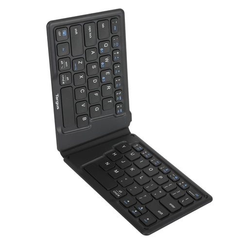 FOLDABLE ERGONOMIC KEYB WITH ANTIMICROBIAL DEFENSEGUARD BLK