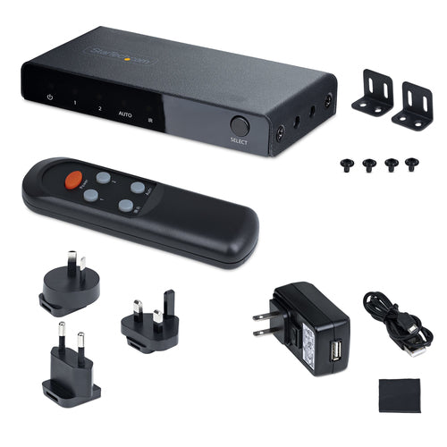 2-PORT 8K HDMI SWITCH - 8K 60HZ HDMI 2.1 AUTO SWITCHER