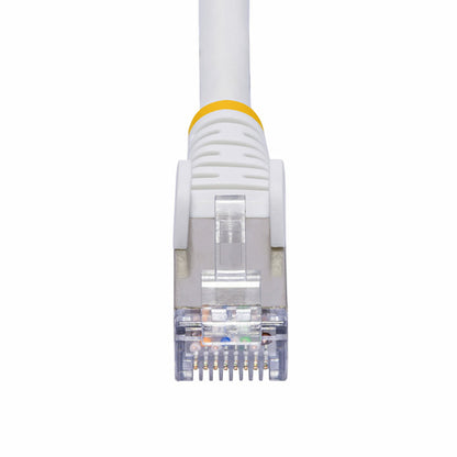 CAT8 ETHERNET CABLE WHITE 25G/40G S/FTP LSZH 100W POE