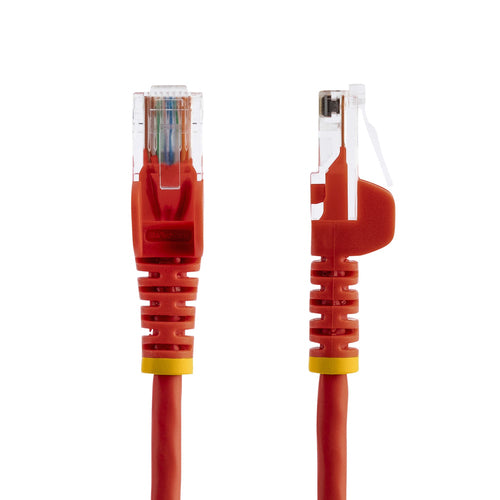 10FT RED CAT5E CABLE SNAGLESS ETHERNET CABLE GIGABIT LAN RJ45