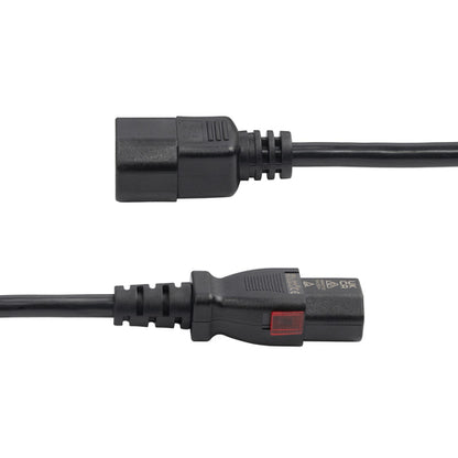 4FT POWER EXTENSION CORD IEC C14 TO LOCKING C13 10A 250V